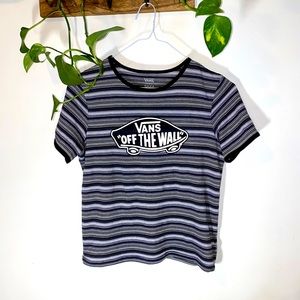 Striped Vans tshirt